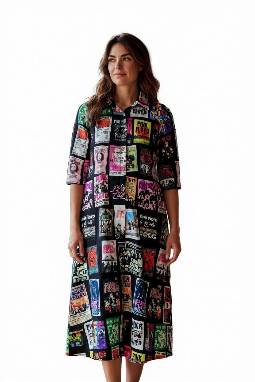 Pink Floyd Jacket Dress