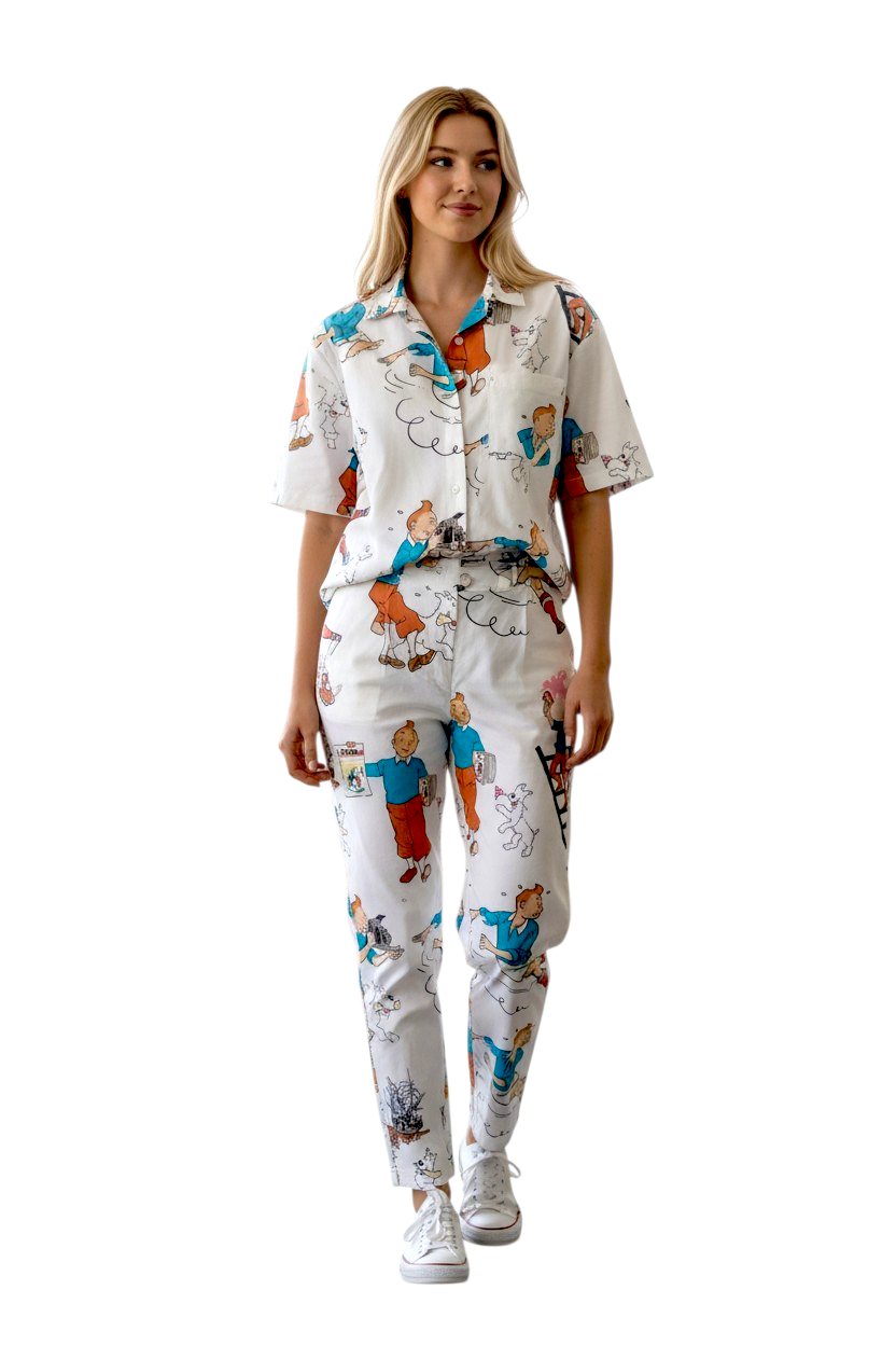 Tin Tin Semi Casual Coord Set