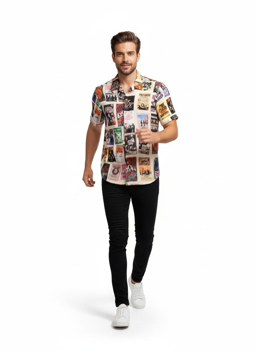 Pink Floyd Dust White Shirt