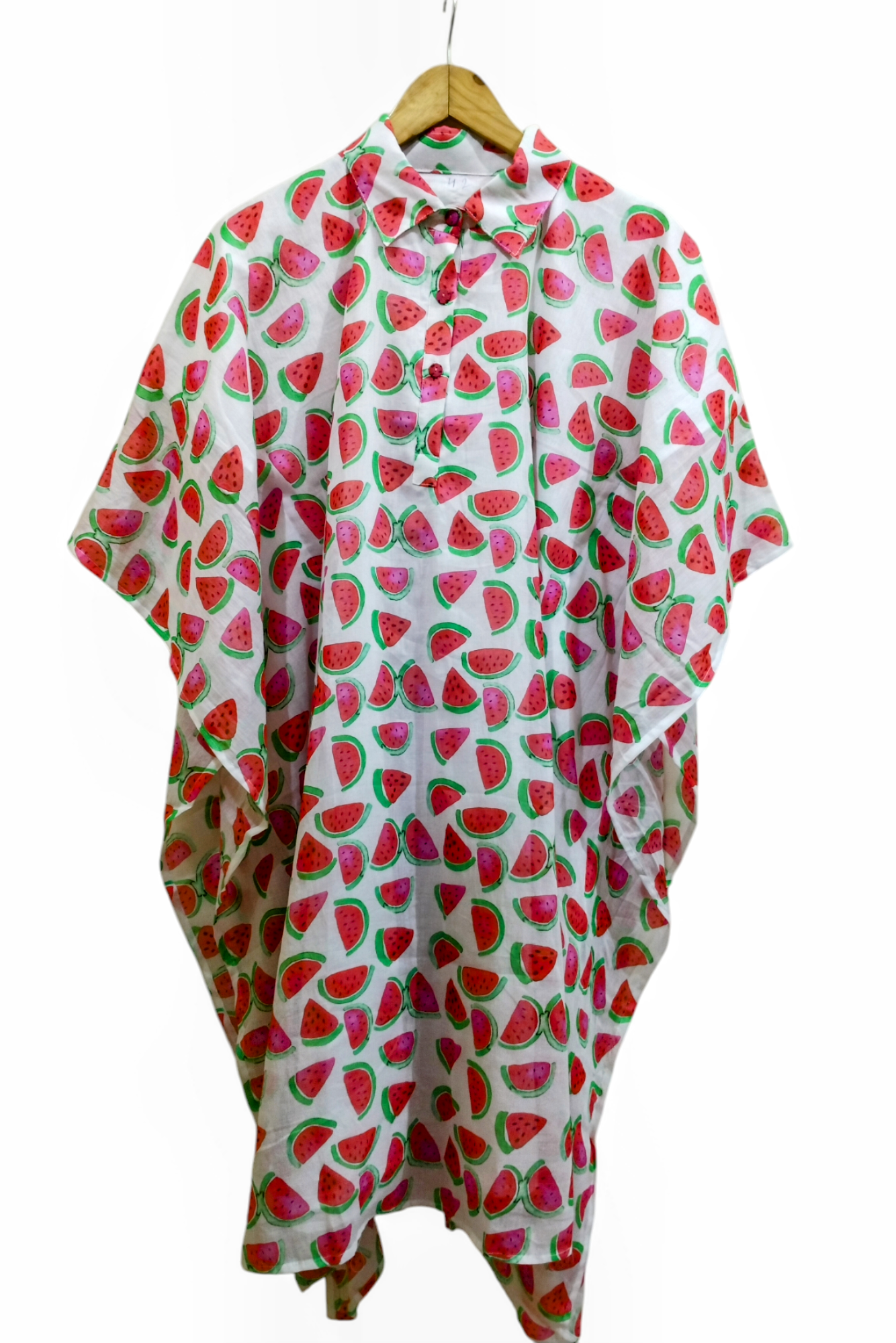 Watermelon Kaftan Dress