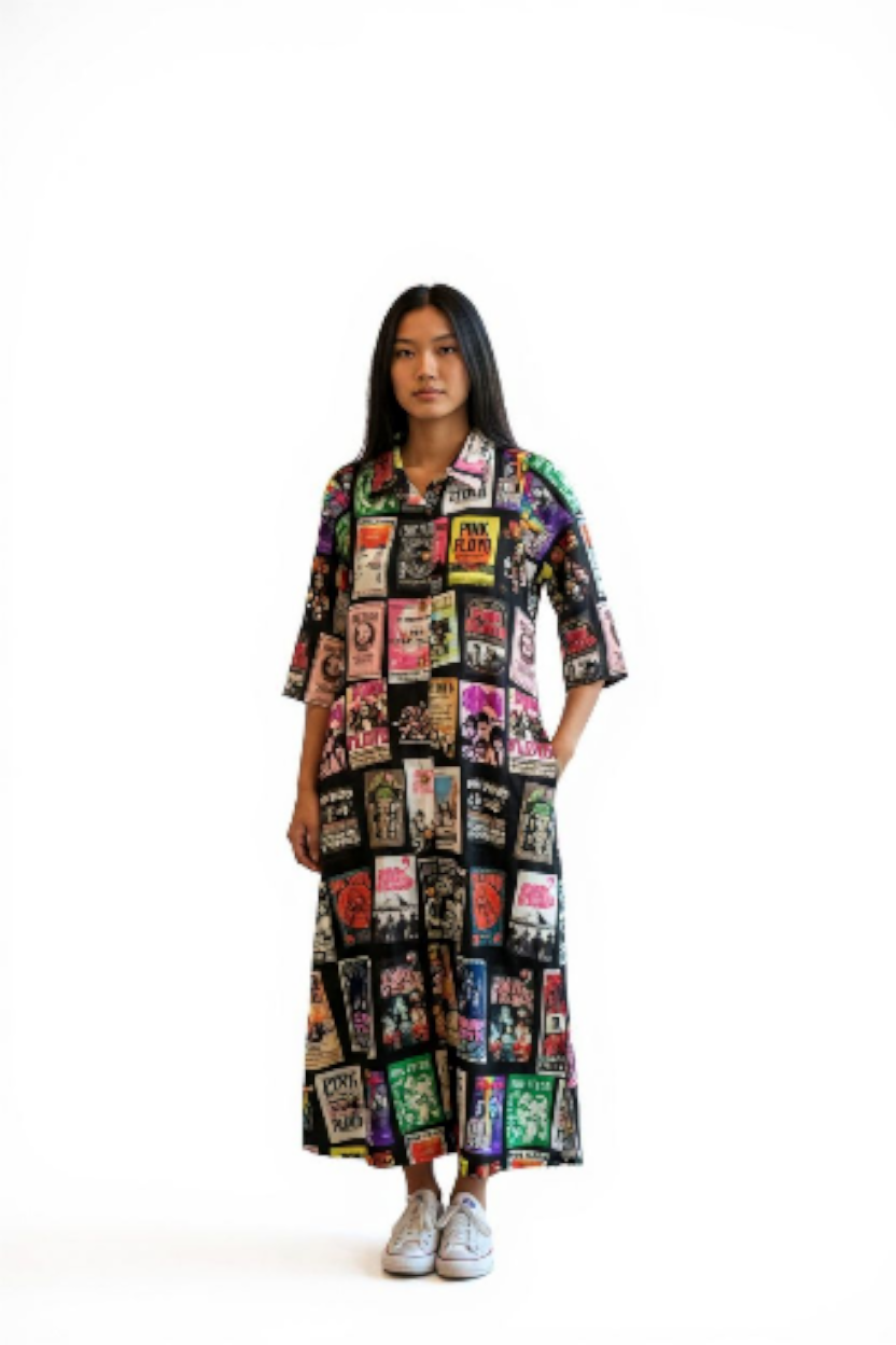 Pink Floyd Jacket Dress