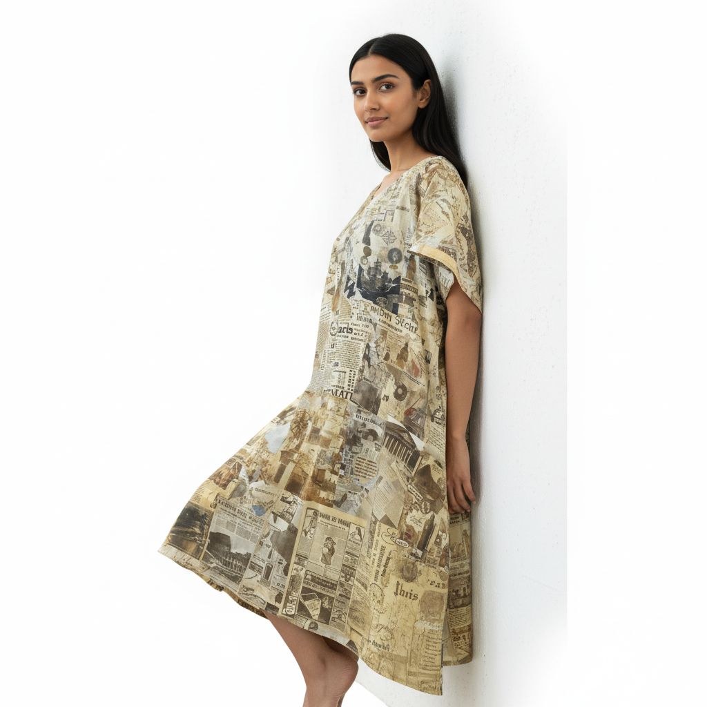 Comfort Fit Vintage Dress