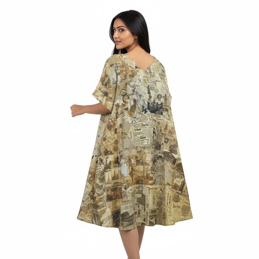 Comfort Fit Vintage Dress