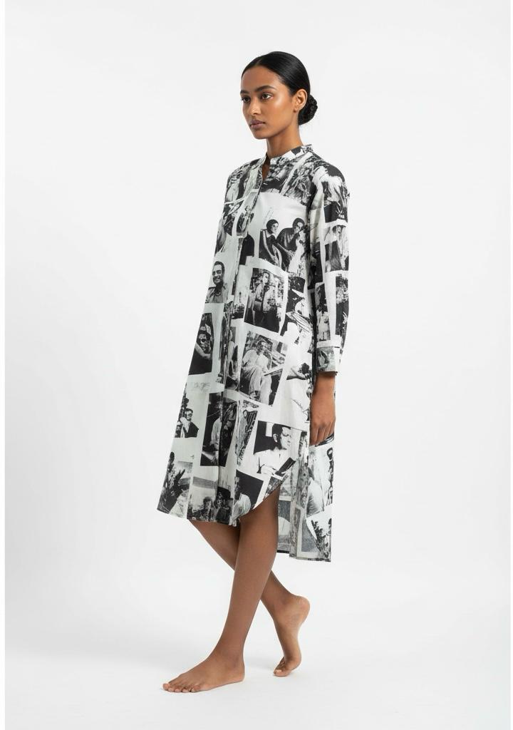 Satyajit Ray Shirt Dress