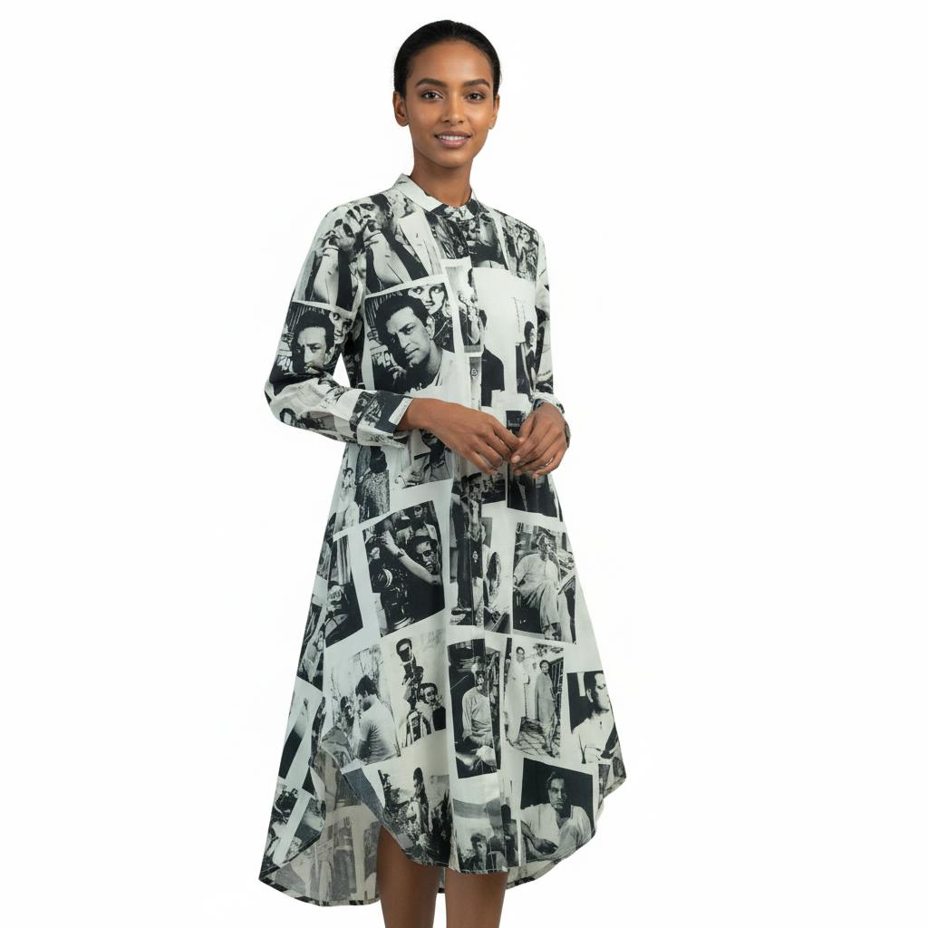 Satyajit Ray Shirt Dress