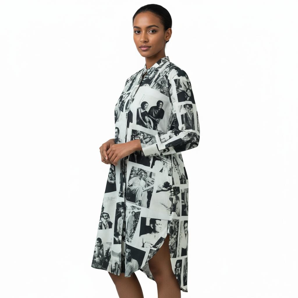 Satyajit Ray Shirt Dress