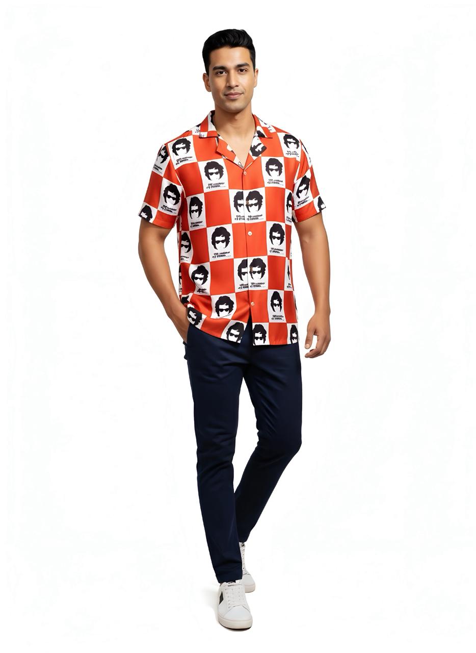 Bob Dylan Printed Shirt