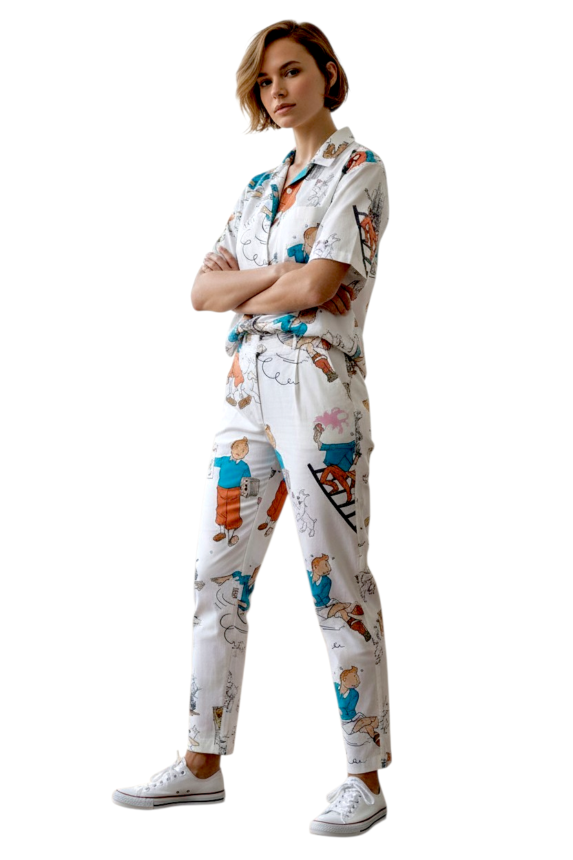 Tin Tin Semi Casual Coord Set