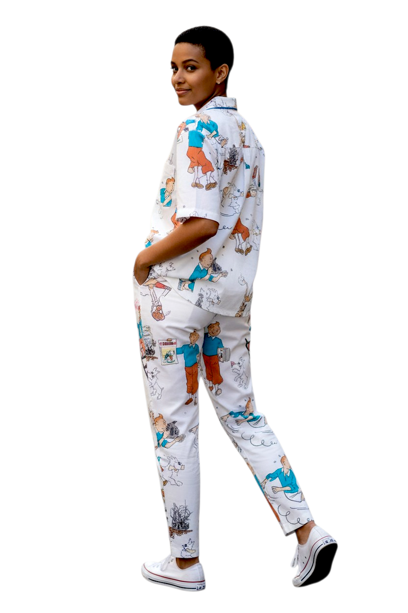 Tin Tin Semi Casual Coord Set