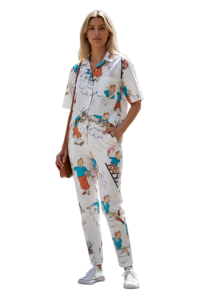 Tin Tin Semi Casual Coord Set
