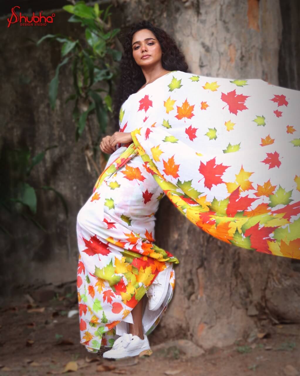 The Autumn Leaves Saree