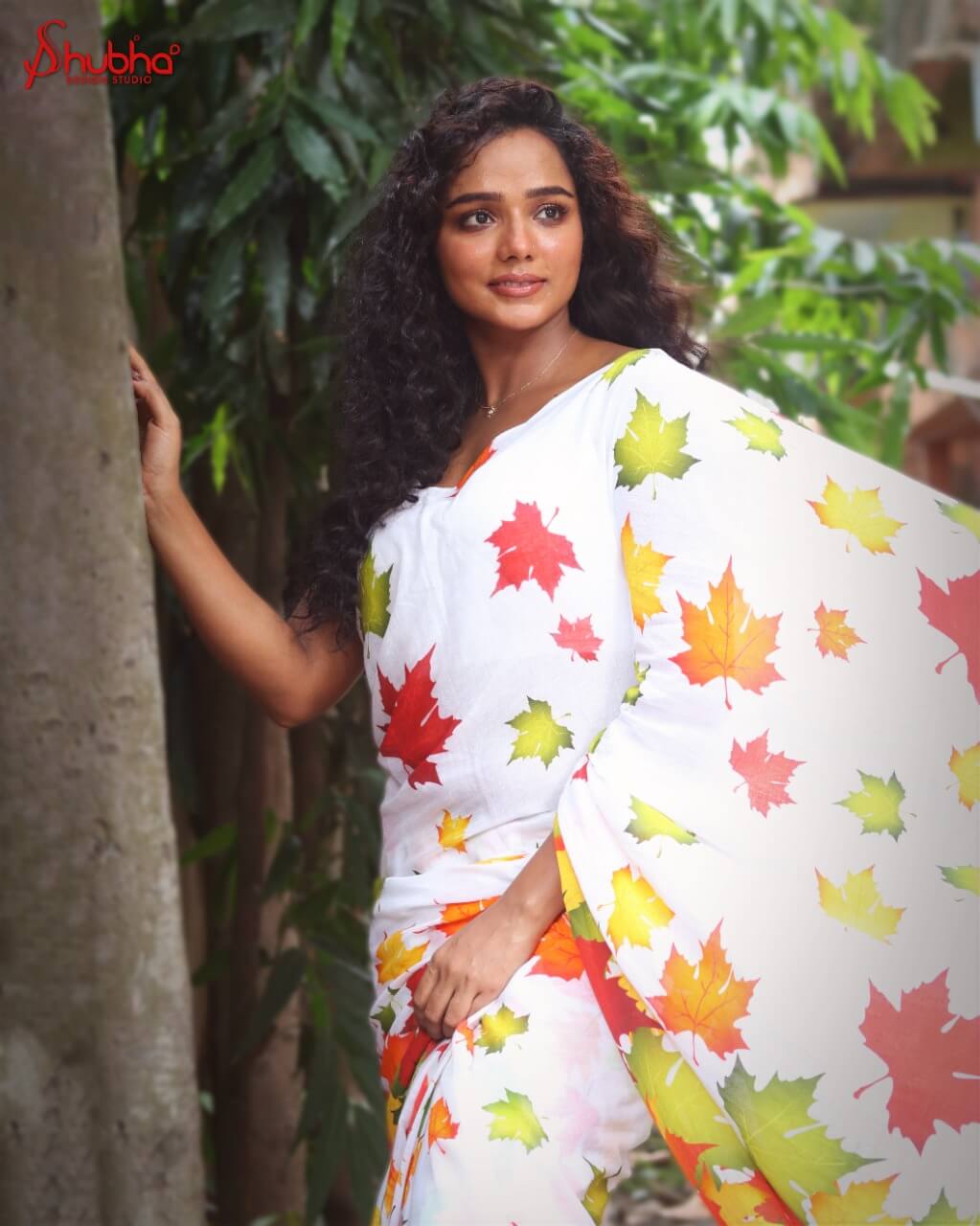 The Autumn Leaves Saree
