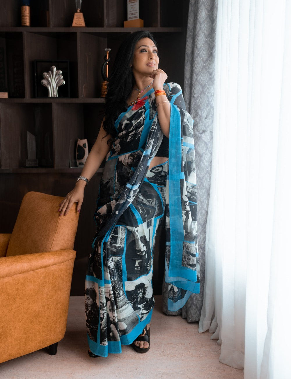 Bob Dylan Saree
