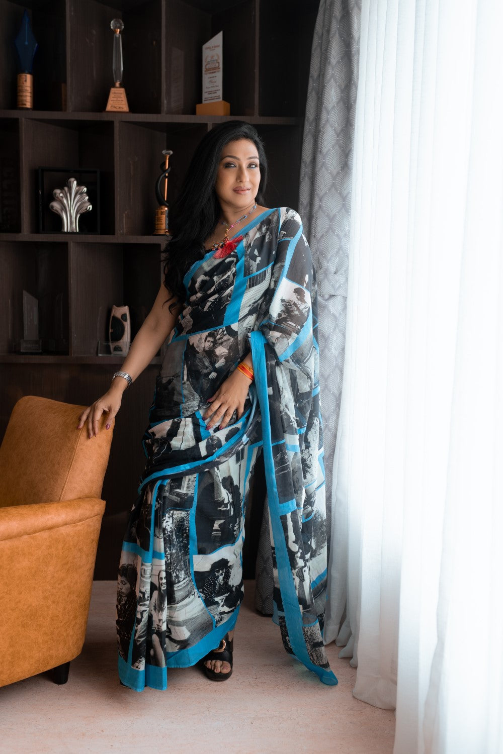 Bob Dylan Saree