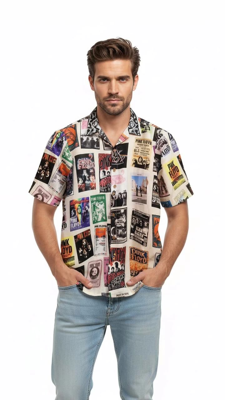 Pink Floyd Dust White  Shirt