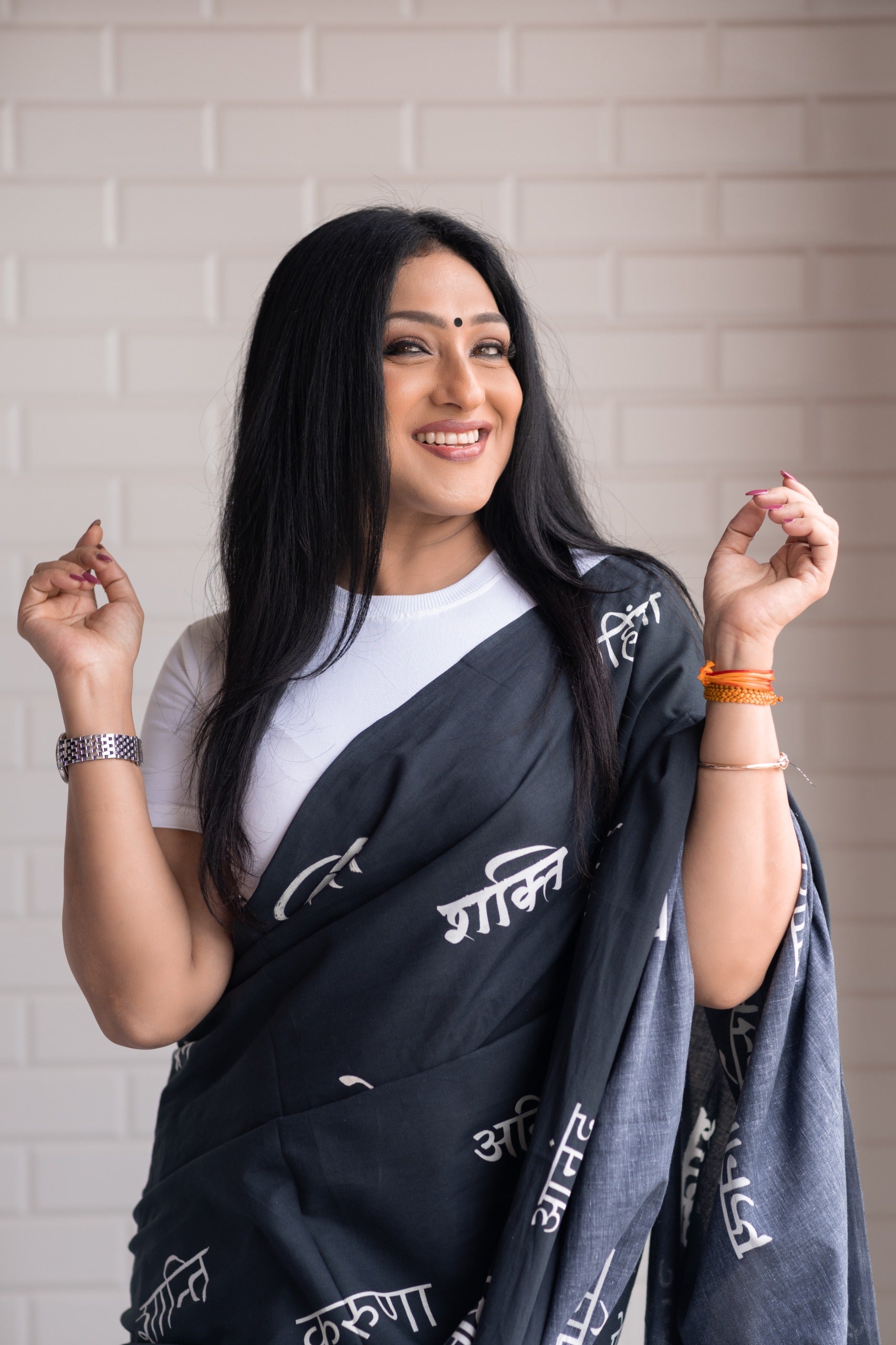 Hindi Sloka Saree