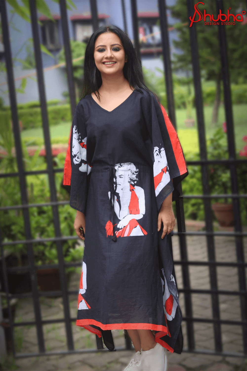 Black Marylyn Kaftan