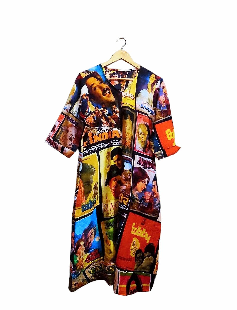 Bollywood Vintage Poster Dress