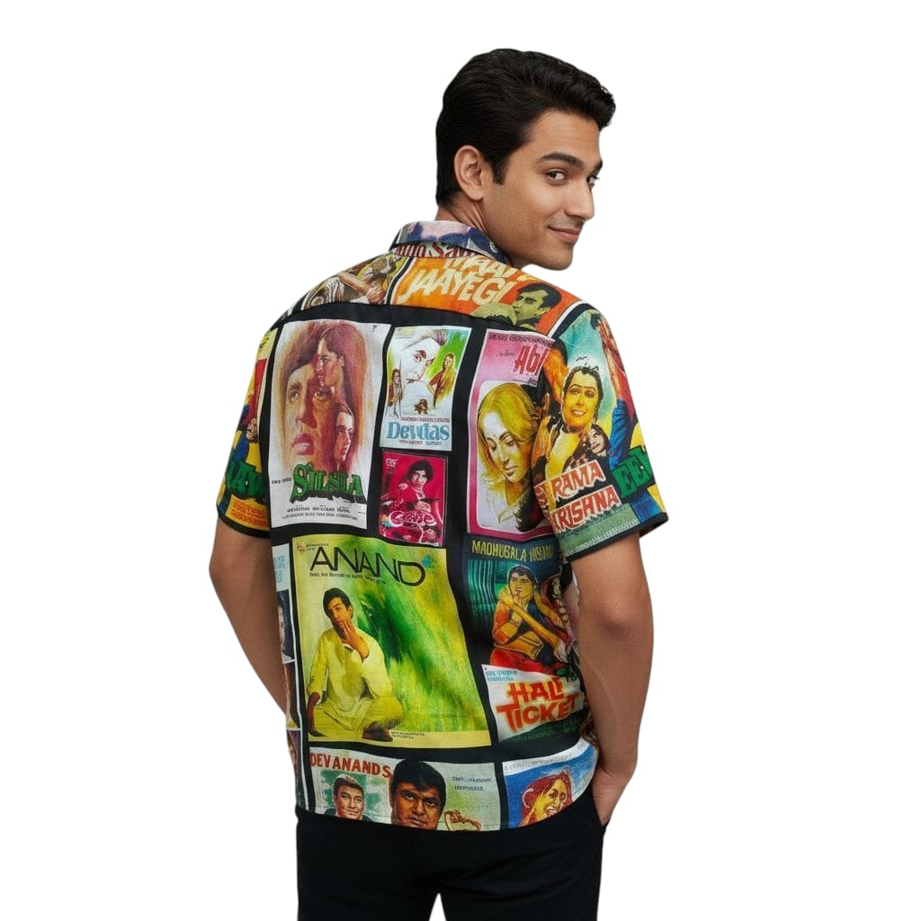 Bollywood Vintage Poster Shirt