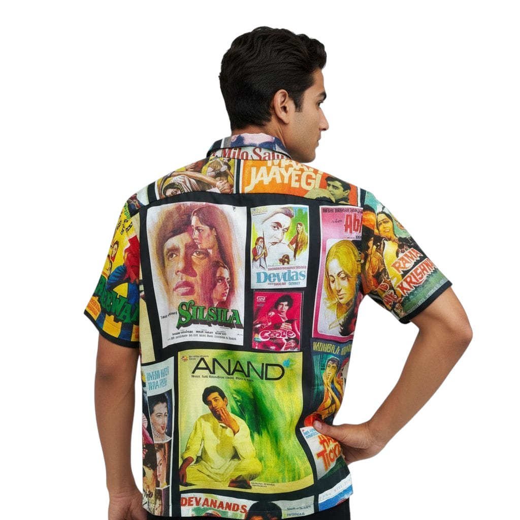 Bollywood Vintage Poster Shirt
