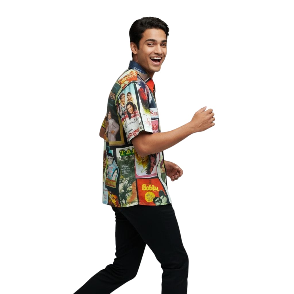 Bollywood Vintage Poster Shirt