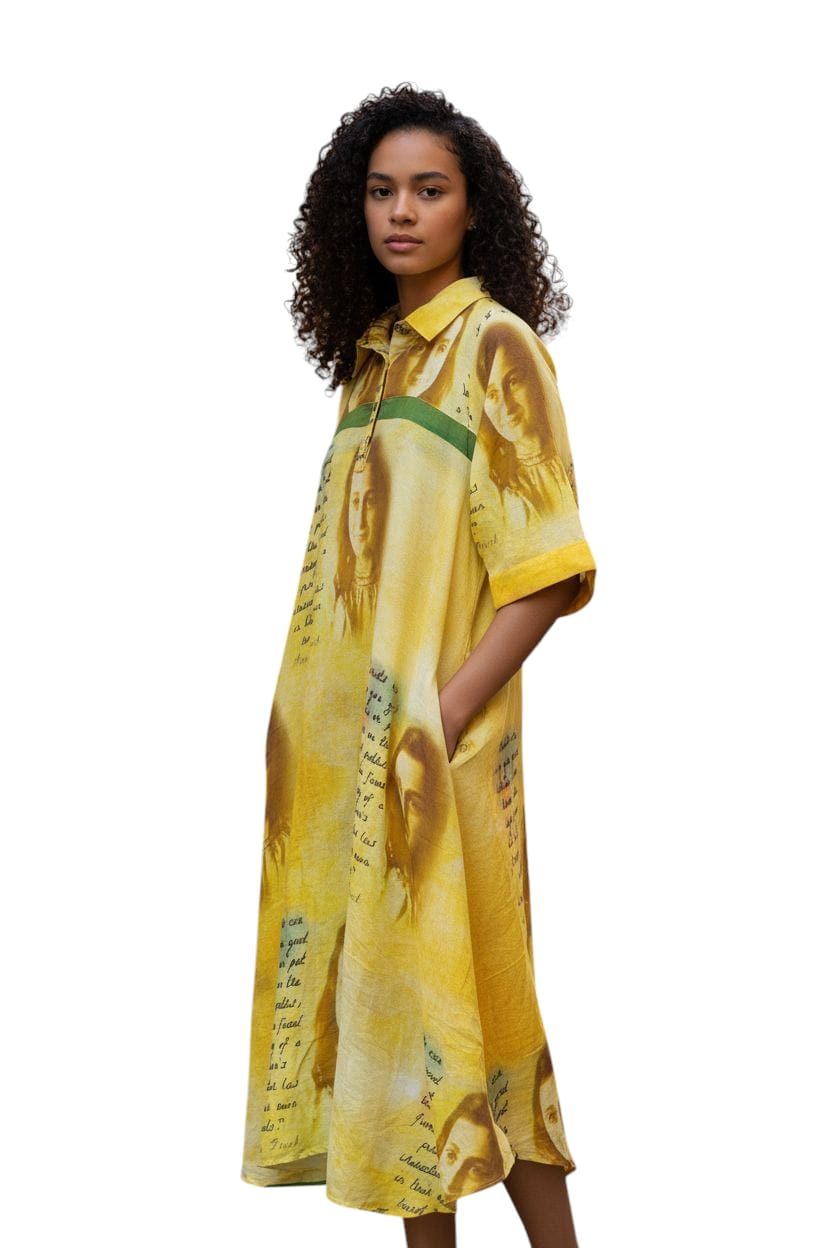 Anne Frank Long Flowy Dress