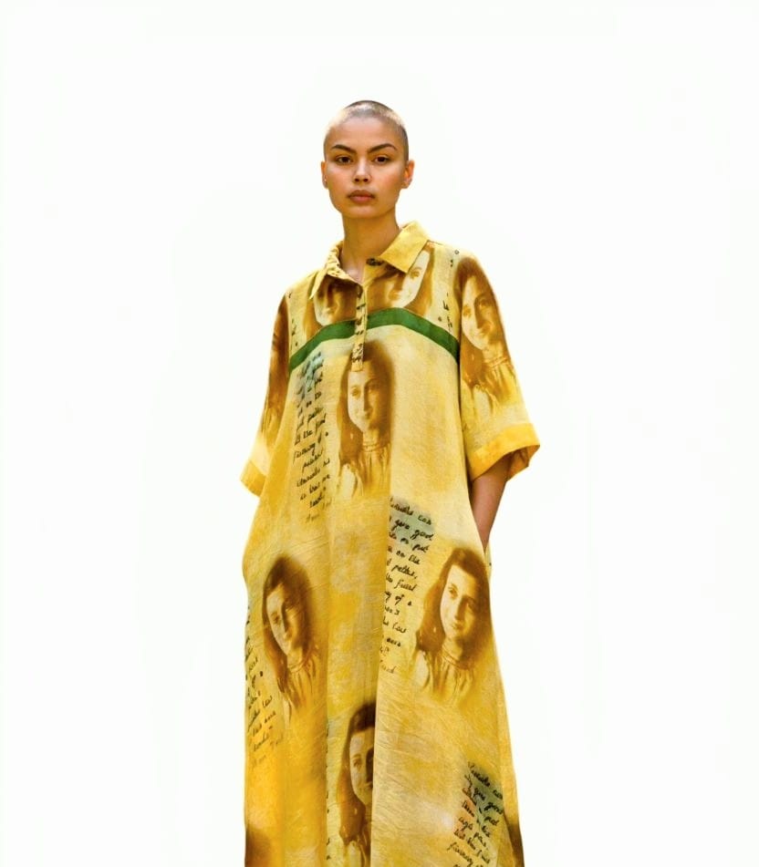 Anne Frank Long Flowy Dress