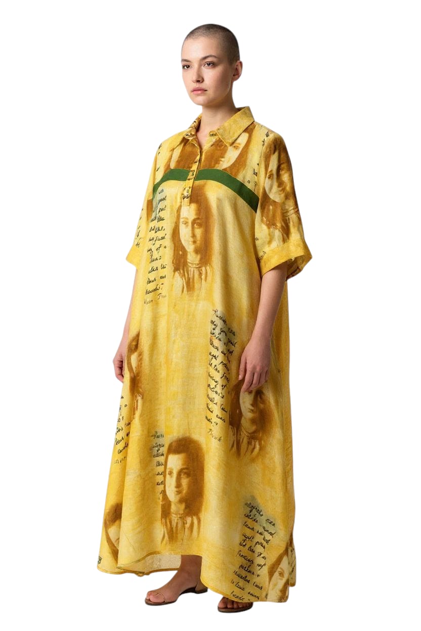 Anne Frank Long Flowy Dress