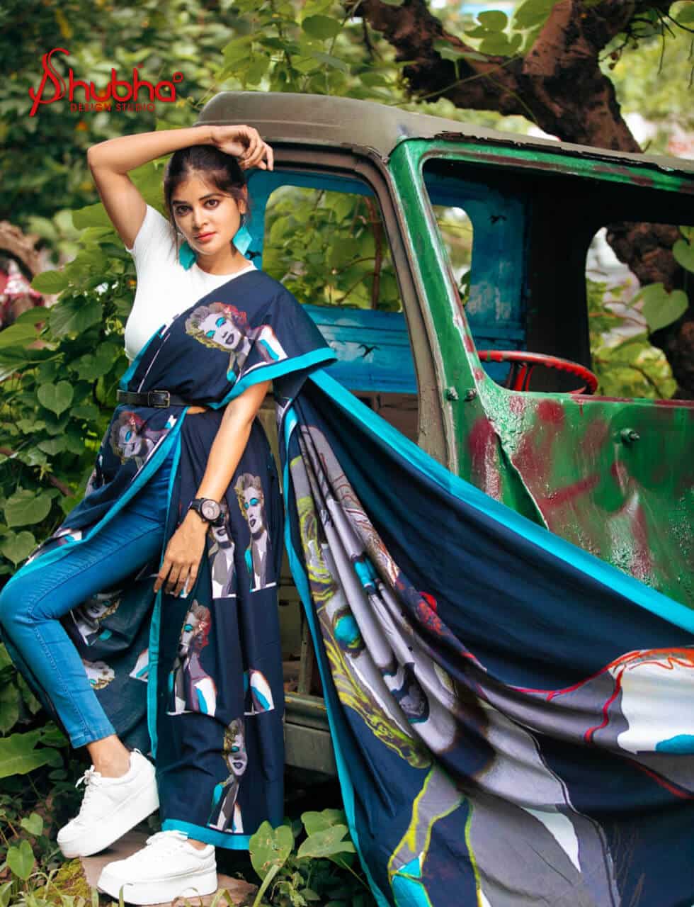 Marylyn Monroe Chic Saree